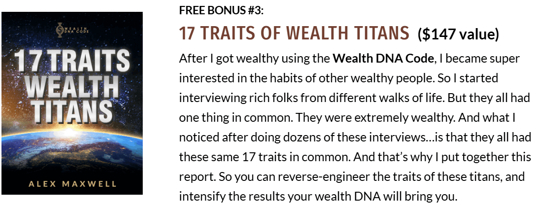 Wealth DNA Code